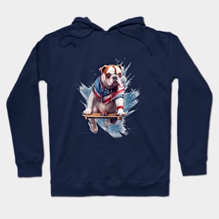 Bulldog superhero Hoodie